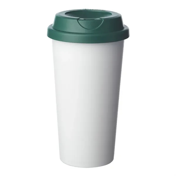 Florence 16 oz. Plastic Coffee Tumbler - Florence 16 oz. Plastic Coffee Tumbler - Image 4 of 11