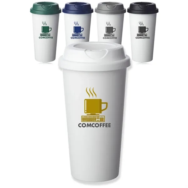 Florence 16 oz. Plastic Coffee Tumbler - Florence 16 oz. Plastic Coffee Tumbler - Image 0 of 11