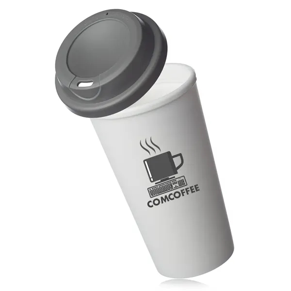 Florence 16 oz. Plastic Coffee Tumbler - Florence 16 oz. Plastic Coffee Tumbler - Image 6 of 11