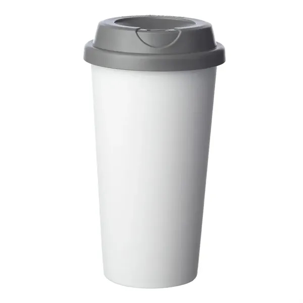 Florence 16 oz. Plastic Coffee Tumbler - Florence 16 oz. Plastic Coffee Tumbler - Image 7 of 11