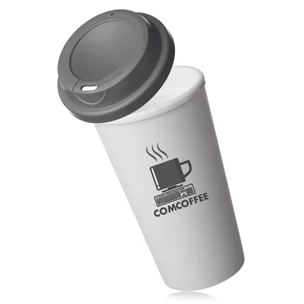 Florence 16 oz. Plastic Coffee Tumbler - Florence 16 oz. Plastic Coffee Tumbler - Image 6 of 11