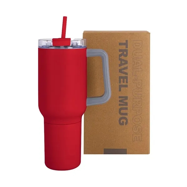 Key West 22 oz SS Travel Mug w/Can Cooler - Key West 22 oz SS Travel Mug w/Can Cooler - Image 2 of 5