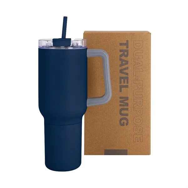 Key West 22 oz SS Travel Mug w/Can Cooler - Key West 22 oz SS Travel Mug w/Can Cooler - Image 3 of 5