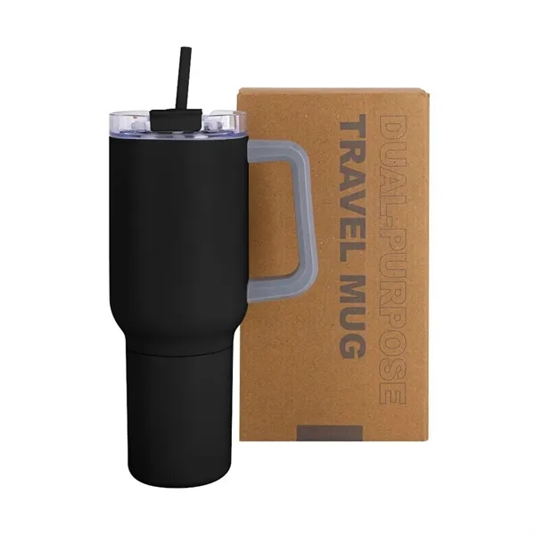 Key West 22 oz SS Travel Mug w/Can Cooler - Key West 22 oz SS Travel Mug w/Can Cooler - Image 5 of 5