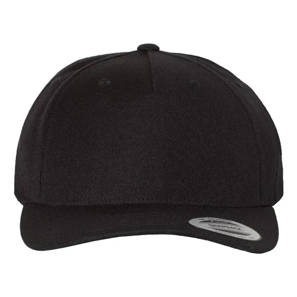 Yupoong 5789M 5-Panel Wool Blend Cap - Yupoong 5789M 5-Panel Wool Blend Cap - Image 2 of 5
