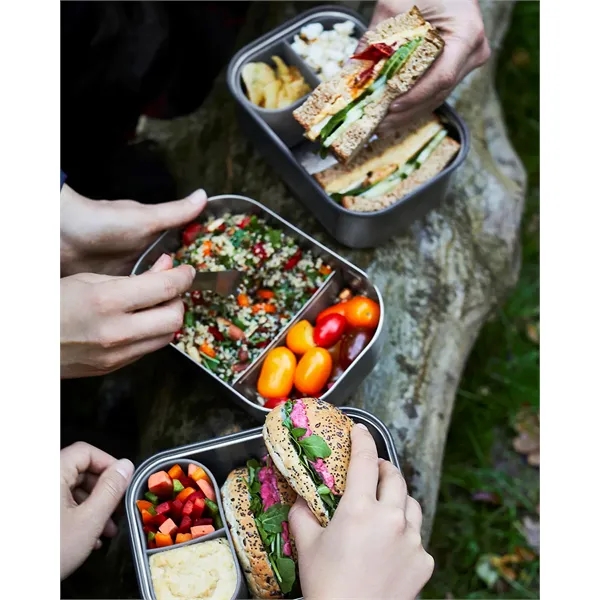 Black+Blum Large Stainless Steel Lunch Box - Black+Blum Large Stainless Steel Lunch Box - Image 1 of 5