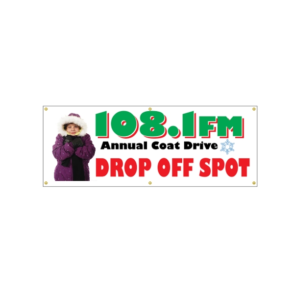 8' x 3' Banner