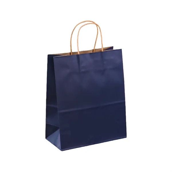 Coloured Kraft Paper Tote Bag - Coloured Kraft Paper Tote Bag - Image 2 of 2