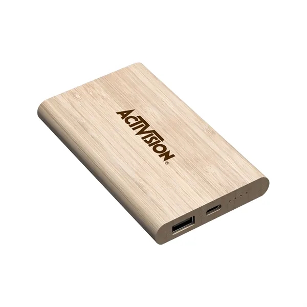 Bamboo Power Bank 5000 Mah Environment Friendly - Bamboo Power Bank 5000 Mah Environment Friendly - Image 0 of 1