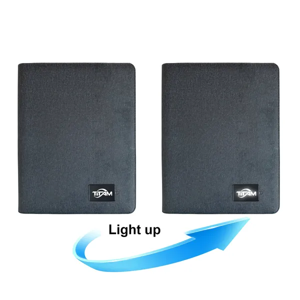 Tech Portfolio with Power Bank and Wireless Charger - Tech Portfolio with Power Bank and Wireless Charger - Image 0 of 5