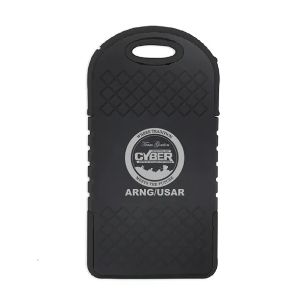 Solar Power Bank 4000mah With A Carabiner - Solar Power Bank 4000mah With A Carabiner - Image 1 of 4