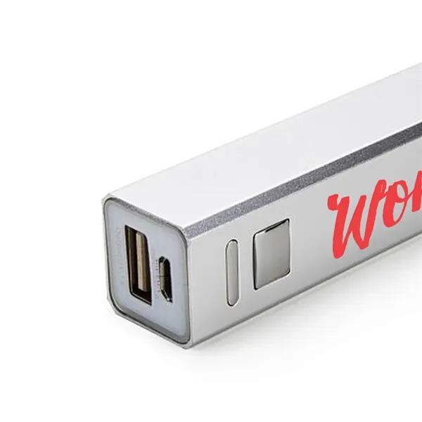 2200mah Rectangle Power Bank - 2200mah Rectangle Power Bank - Image 1 of 1