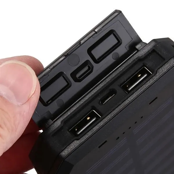 Waterproof Compass Solar Power Bank 8000mah - Waterproof Compass Solar Power Bank 8000mah - Image 5 of 5