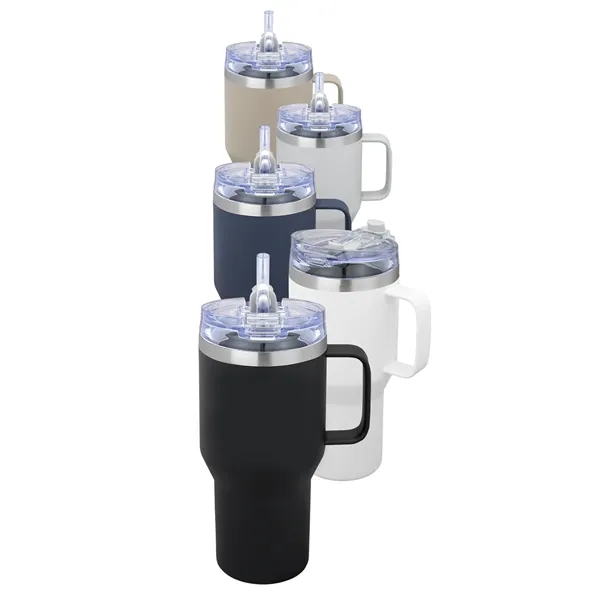 30 oz Urban Peak® Apex Ridge Vacuum Travel Mug - 30 oz Urban Peak® Apex Ridge Vacuum Travel Mug - Image 5 of 28