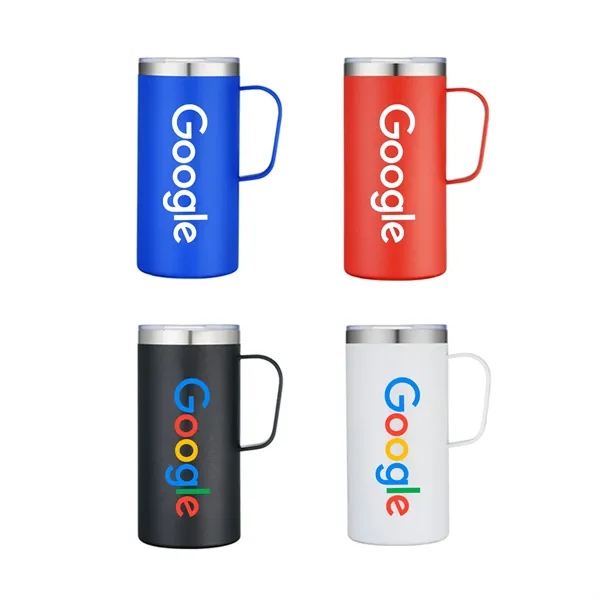 20 Oz Coffee Mug Double Wall Stainless Steel - 20 Oz Coffee Mug Double Wall Stainless Steel - Image 1 of 2