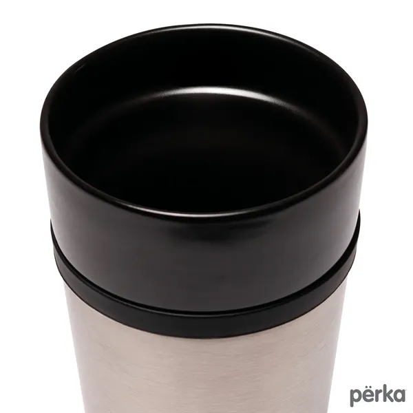 Perka® Linden 14 oz. Double Wall Ceramic Tumbler w/ Stain... - Perka® Linden 14 oz. Double Wall Ceramic Tumbler w/ Stain... - Image 16 of 34