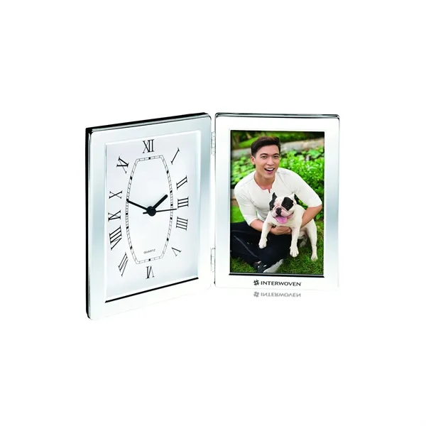 Jadis I Desk Clock & Photo Frame - Jadis I Desk Clock & Photo Frame - Image 2 of 4