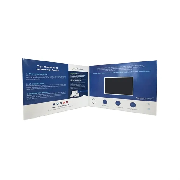 4.5 Inches Customized Video Mailer Card for Custom Print