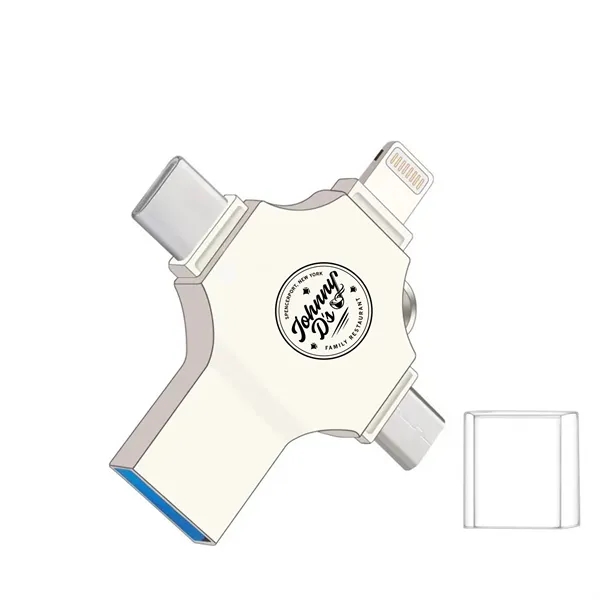 4-in-1 Metal OTG Flash Drive
