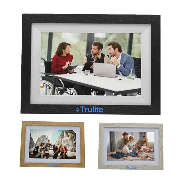 10.1" Wooden WiFi Digital Photo Frame