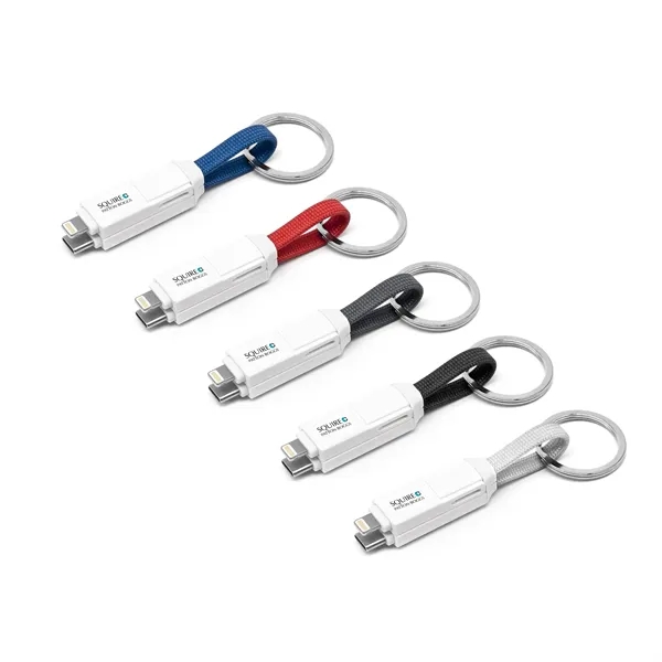 Multi Magnetic Keychain charging Cable with date transfer