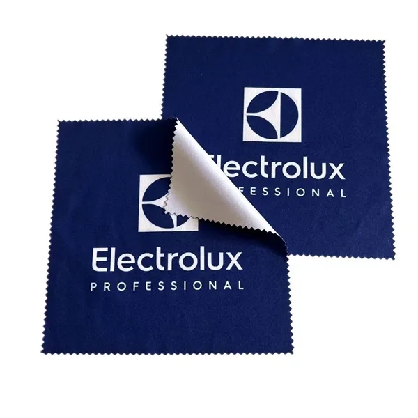 4x4'' Heat Transfer Microfiber Cleaning Cloth W/ PVC Pouch