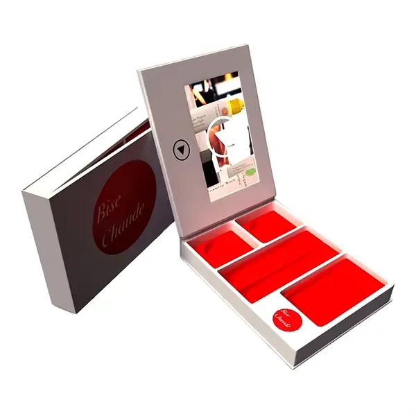 10.0" A4 Full Color Imprint Customized Video Boxes