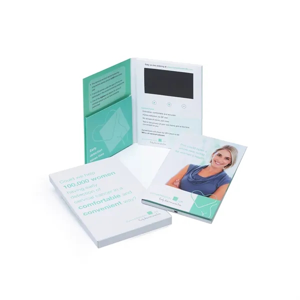 5.0 Inches IPS Screen Ad with 128MB Customized Video Mailer