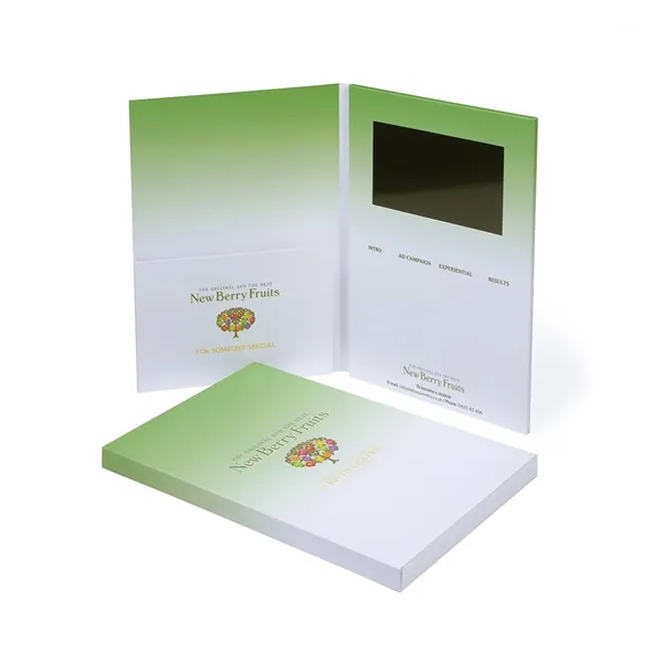7.0 Inches IPS Screen A5 Digital Customized Business Card