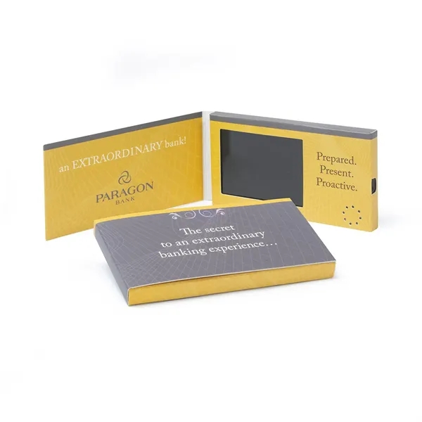 2.4" LCD Screen Customized Video Magazine Ads