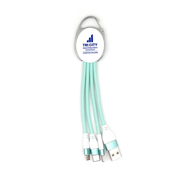 3 In 1 Carabiner Charging Cable