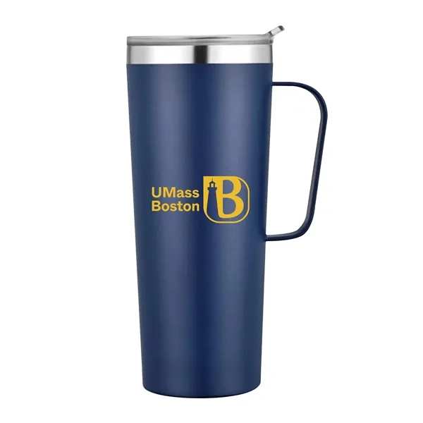 28 Oz Water Bottle Double Wall Mug With Handle