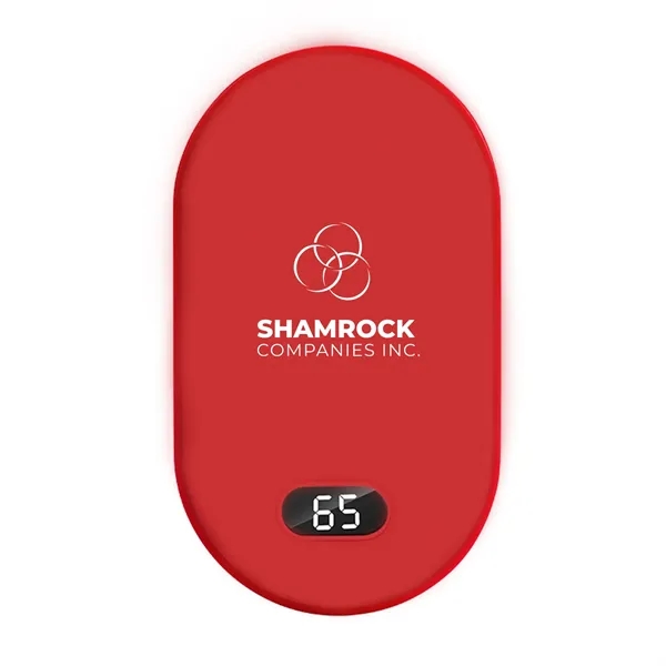 Rechargeable Hand Warmer Power Bank with Digitl Display