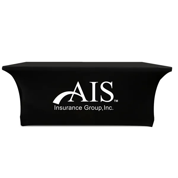 Custom 6ft 4 Sided Stretch Full Color Tablecloth