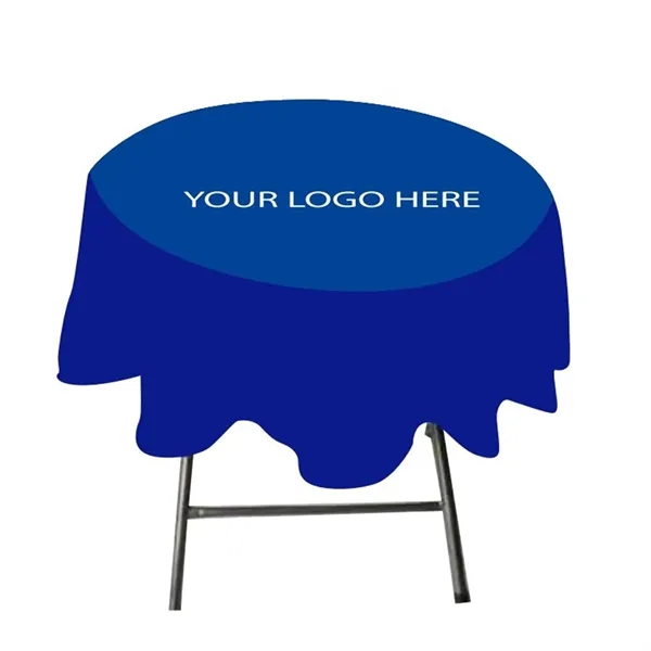 Customized 59'' Diam Round Table Clothes