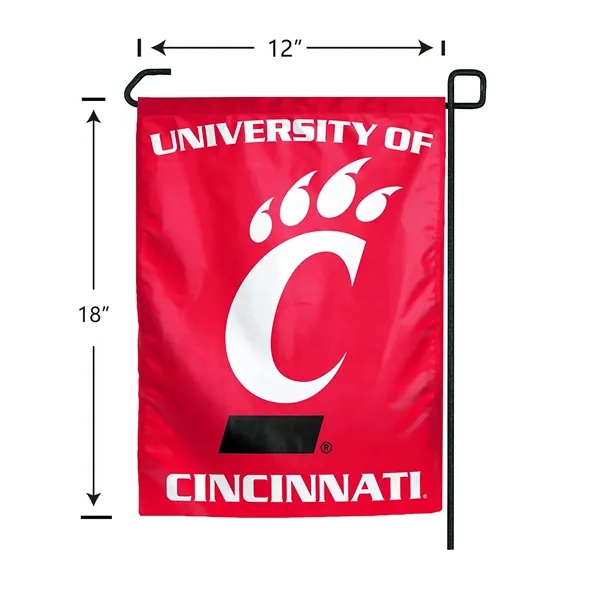 Custom Heat-Transfer College Garden Flag