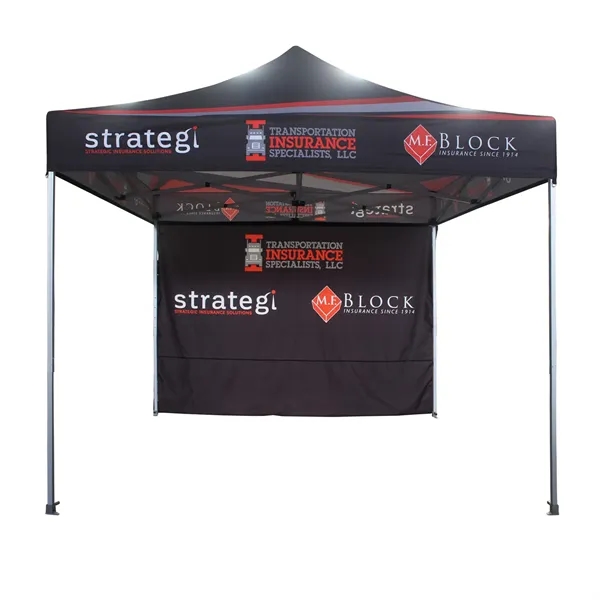 10'x10' Display Tent With Back Full Wall