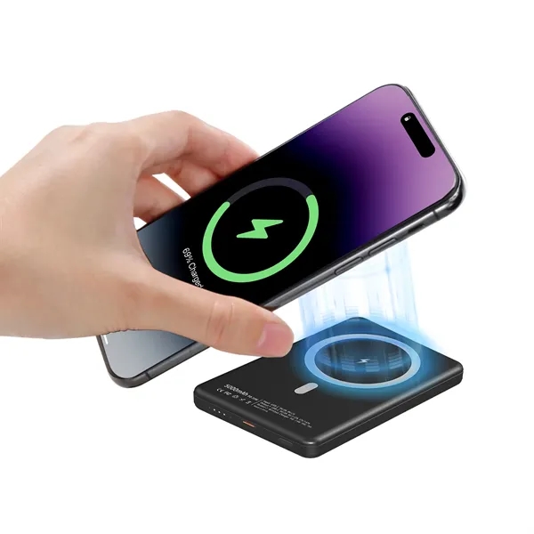 5000mAh Wireless Magnetic Power Bank