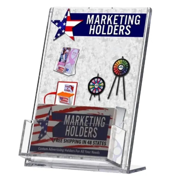 Custom Marketing Acrylic Sign Holder