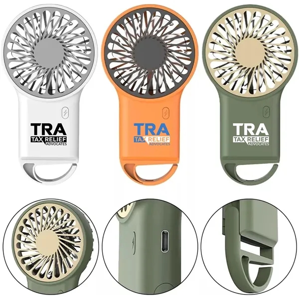 Cooling Rechargeable Desktop And Handheld Fan