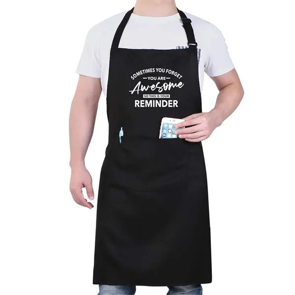 Kitchen Apron with custom imprint and Pocket