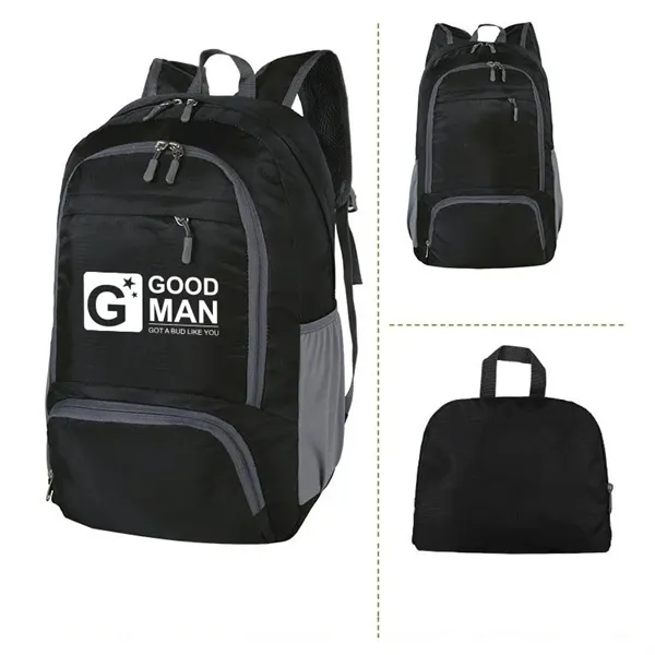 Large Capacity Lightweight Foldable Backpack