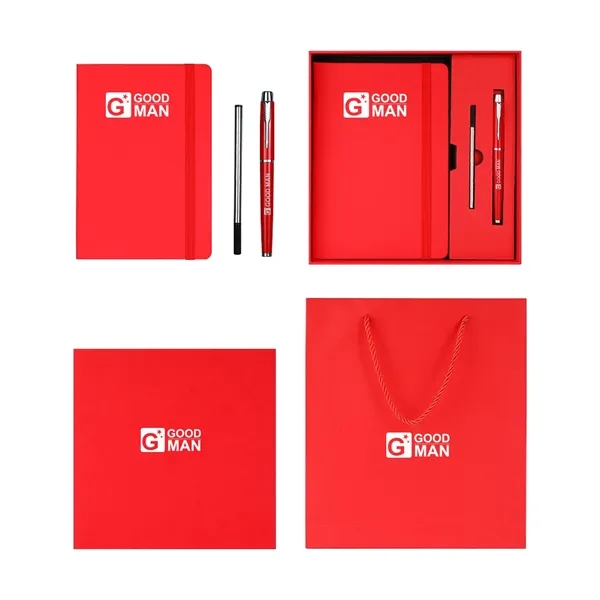 A5 Hard Cover Journal & Pen Gift Box