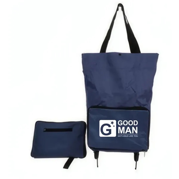 Folding Shopping Bag with Wheels