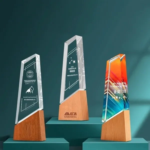 Custom Glass Awards Trophy Cups