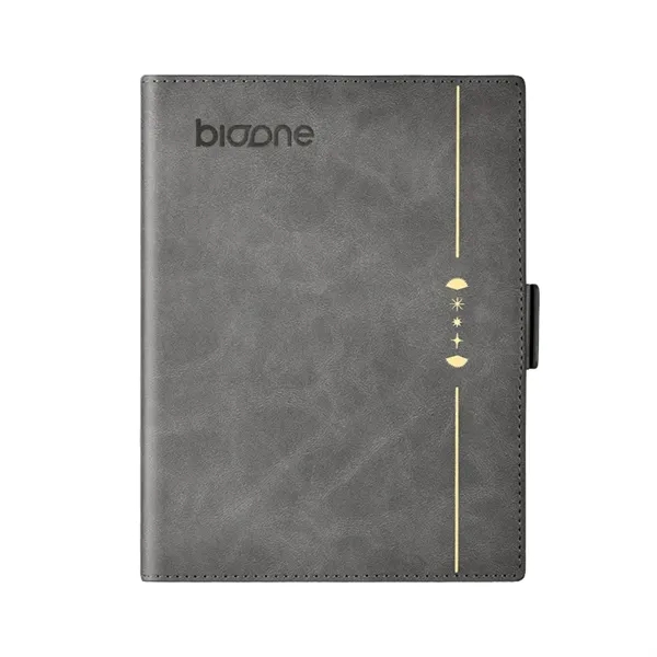 A5 Leather-bound Hardcover Notebook