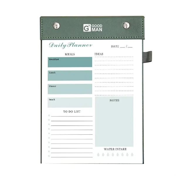 A5 PU Daily Planner Notebook