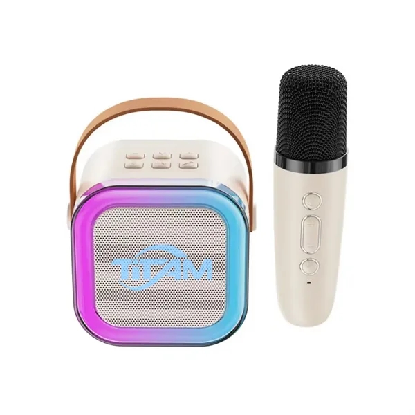 Portable Karaoke Machine With Mic Wireless 5W