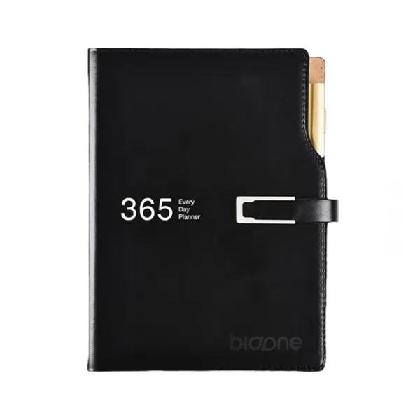 A5 Leather-bound Hardcover Notebook
