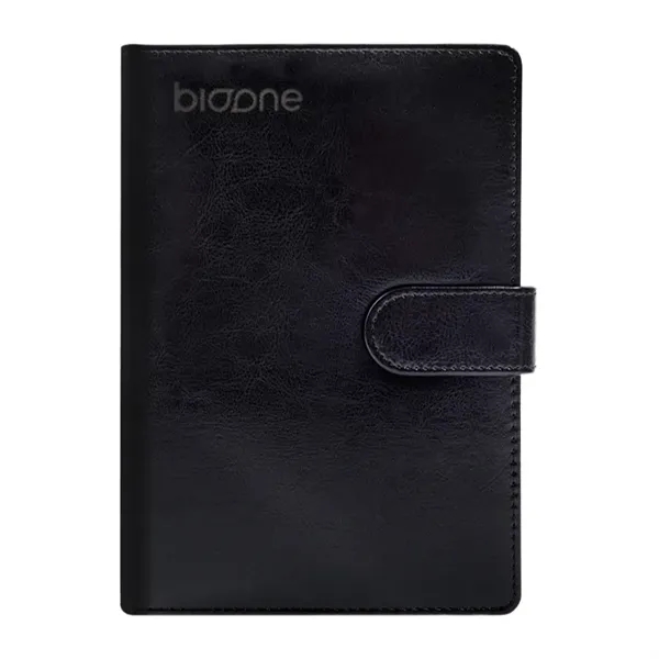 A5 Leather-bound Hardcover Notebook